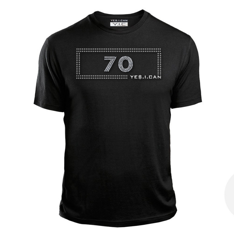 T-Shirt YESICAN Black - 70