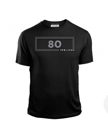 T-Shirt YESICAN Black - 80