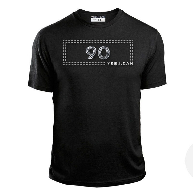 T-Shirt YESICAN Black - 90