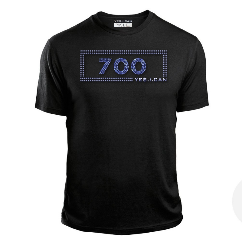 T-Shirt YESICAN Black - 700