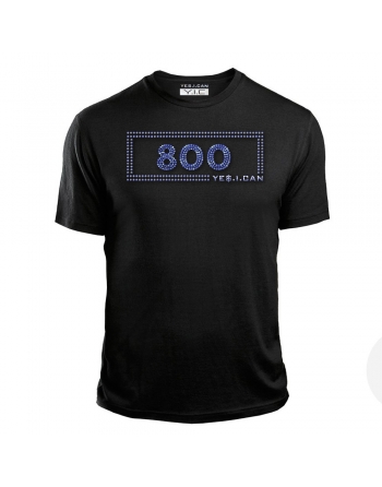 T-Shirt YESICAN Black - 800