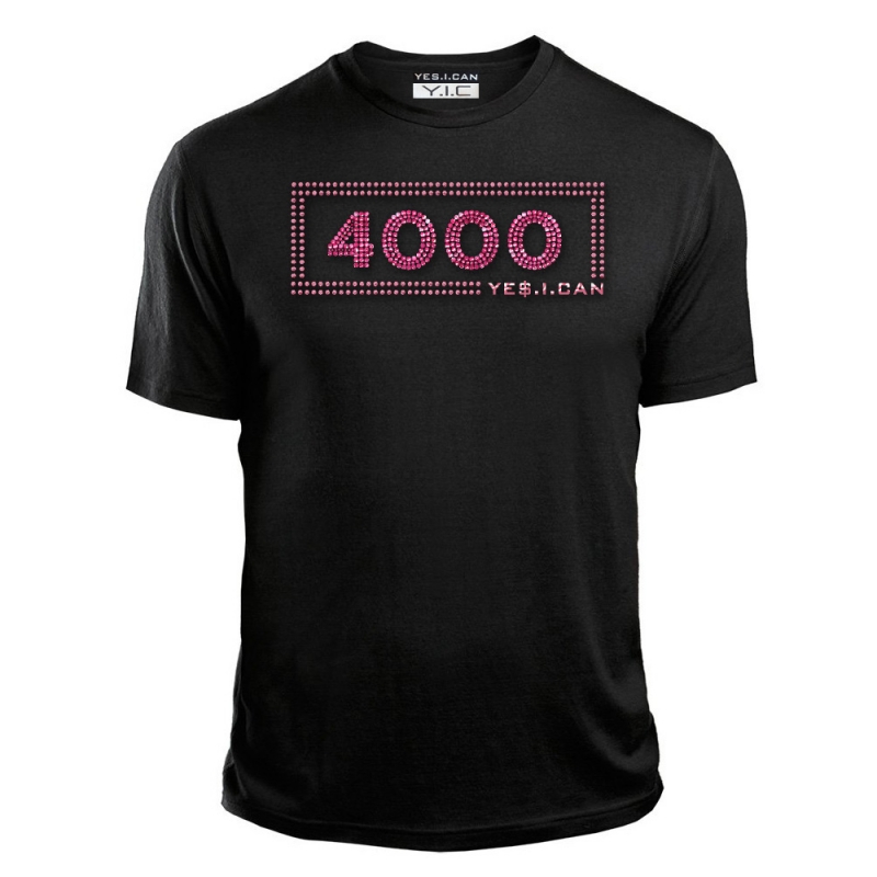 T-Shirt YESICAN Black - 4000