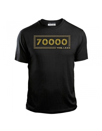 T-Shirt YESICAN Black - 70000